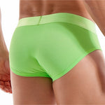 Men's Solid Color Mesh Breathable Sports Fitness Briefs