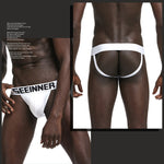 2 Pack Men's Cotton Stretch Jock Strap