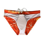Men's Bold Prints Antibacterial Low-Rise Swim Briefs