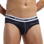 3 Pack Men's Comfortable Sporty Breathable Low-Waist Sexy Briefs