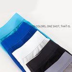 3 Pack Men's Mid Waist Breathable Mesh Home Aloha Boxers