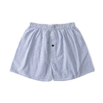 2 Pack Men's Quick-Dry Movement-Friendly Loose Fit Striped Home Shorts