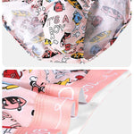 4 Pack Men's Antibacterial Cotton Breathable with Trendy Print Briefs
