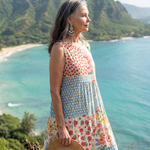 Tula | Coastal Floral Midi Dress