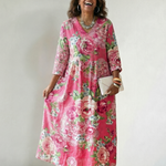 Stacie | Garden Bloom Midi Dress