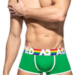 2 Pack Men’s Large Pouch Rainbow Trunks