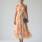 Emily | Soft Halter Midi Dress