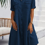 Wisdom | Lightweight Denim-Look Dress