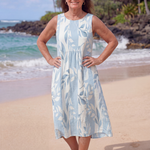 Tereza | Quiet Shore Midi Dress