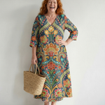 Jewell | Easy Shape Garden Midi Dress