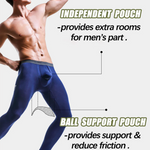 Men's Mid-Weight Wicking Thermal Bottoms