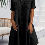 Wisdom | Lightweight Denim-Look Dress