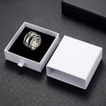Vintage Layered Silver Ring