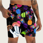 Men's Movement-Friendly Double-Layer Casual Board Shorts