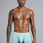 FreeLonger Men's Comfy Separate Support Pouch Trunks