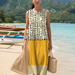 Clementine | Garden Dot Midi Dress