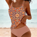 Maddie - Timeless Pattern Tankini Set
