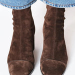 Catriona | Square Toe Heeled Boots