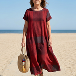 Hadley | Relaxed Line Midi Dress
