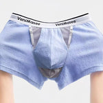 Men's Premium Soft Cotton Pouch Comfort & Breathability Lift System Trunks