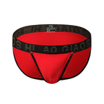 3 Pack Men's Large Pouch Button Waistband Briefs