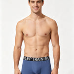 3 Pack Men's Mesh Breathable & Moisture-Wicking Stretch Fabric Trunks