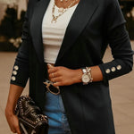 EMMA™ - Chic Open Front Jacket