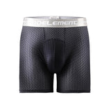 2 Pack Mesh Ice Silk Moisture Wicking Sport Boxer Underwear