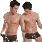 2 Pack Men's Ultra-Soft Modal Low-Rise Comfy Waistband Odor-Control Trunks