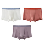 3 Pack Men's Soft Antibacterial Cooling Breathable Air Conditioner Trunks