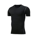 Men's Short-sleeved Tights Fitness Quick-drying Breathable T-shirt