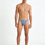6 Pack Men's Bold Prints Stretch Fit Quick-Dry Sexy Thongs