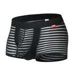 Men's Striped Breathable Support Underwear with Separate Pouch