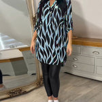 ALEXANDRA™ - Printed Loose-Fit Top