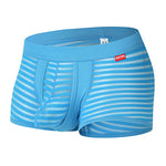 Men's Striped Breathable Support Underwear with Separate Pouch