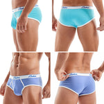 2 Pack Men's Thread Cotton Pouch Briefs