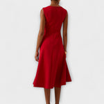 Nora | Draped Asymmetric Midi