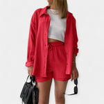 Promise | Color Summer Outfit - Top and Shorts