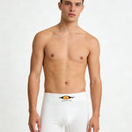 3 Pack Men's High-Rise Cotton Midway Briefs with Wide Waistband and Antibacterial Lining