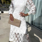Georgia™ - Elegant French Lace Dress