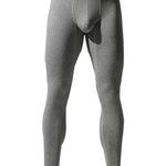 Men's Ultra-Soft Cotton Tag-Free Second-Skin Warm-Touch Cozy Thermal Bottoms
