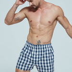 3 Pack Men's Cotton Loose Boxers