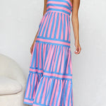 Rosalyn | Color Block Maxi Dress