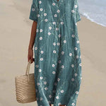 Audrey | Floral Comfort Maxi Dress