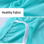 3 Pack Men's Long Leg Boxer Briefs Made of Ultra-Thin Ice Silk with Anti-Wear Elastic