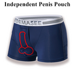 Men's Modal Separate Dual Pouch Underwear