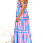 Rosalyn | Color Block Maxi Dress