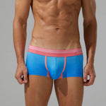 Men’s Spliced Lines Trunks in Ombre
