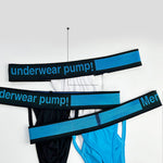 Men's Sexy Butt-Lifting Sporty U-Pouch Large Thong & Strings