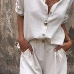 Winona | Set Buttoned Light